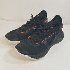 Under Armour Curry 6 GS Oakland Sideshow Black Orange Boys Size 5Y 3020415-003