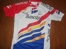 maillot cyclisme vintage indurain BANESTO 1996 et 1997