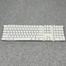Apple Wireless Keyboard A1016 White English Layout Numeric Keypad Bluetooth