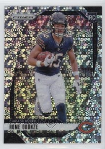 2024 Panini Prizm Rookies No Huddle Prizm Rome Odunze #385 Rookie RC