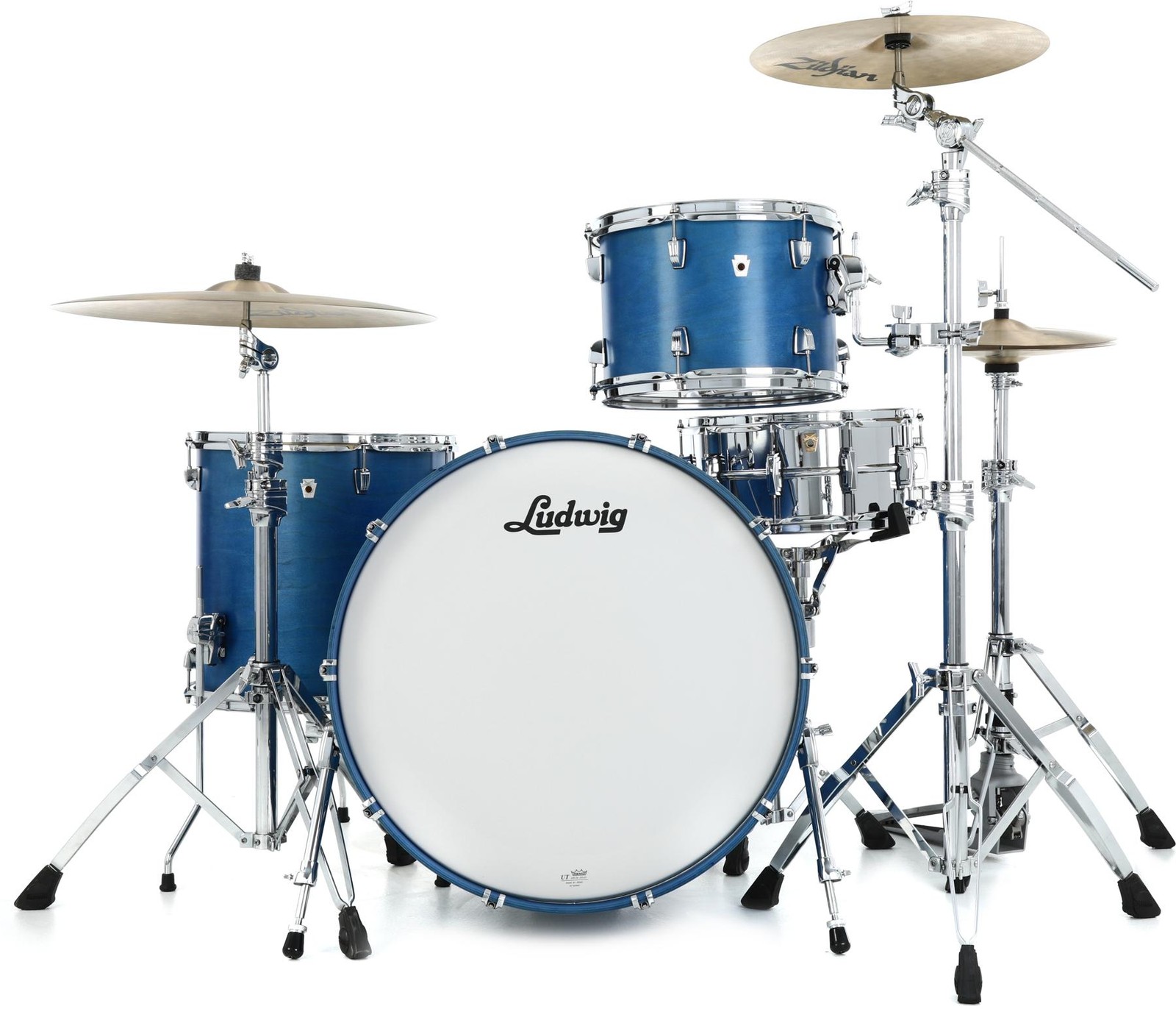 Комплект из 3 предметов Ludwig NeuSonic - Атласный Королевский синий