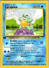 Carapuce 63 Set de Base Pokemon LP Normal 1st Edition