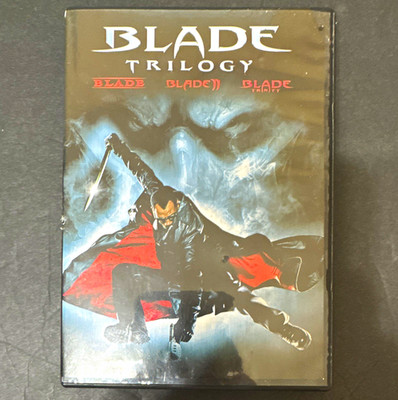 Blade Trilogy DVD 3-Disc Box Set Widescreen R English Wesley Snipes