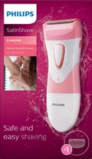 Philips Satinshave Essential Women’s Wet & Dry Electric Shaver For Leg