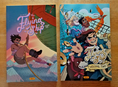 Dark Horse Comics - The Flying Ship Graphic Novel Volumes 1 & 2 - Tapas Original
