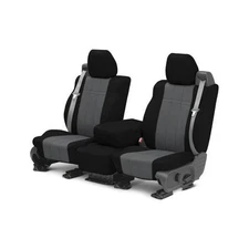 For Chevy Cruze Limited 16 Seat Cover NeoSupreme 1st Row Black & Charcoal Custom