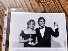 Michelle Pfeiffer Tom Cruise B & W Photo