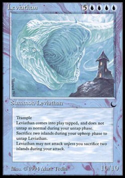 MTG English Leviathan NM Normal The Dark