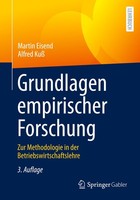 Grundlagen Empirischer Forschung Martin Eisend