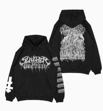 Slaughter to Prevail Hoodie Black Gifl Unisex 2side S-5XL TGD6R