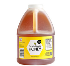100% honey by Pure 'n Simple, No added ingredients or preservatives, 80 oz