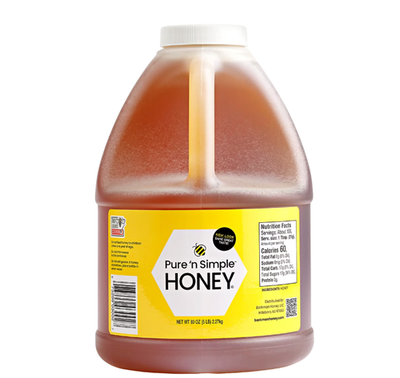 #ad 100% honey by Pure #x27;n Simple No added ingredients or preservatives 80 oz $19.64
