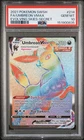 2021 POKEMON SWORD & SHIELD EVOLVING SKIES UMBREON VMAX SECRET 214/203 PSA 10