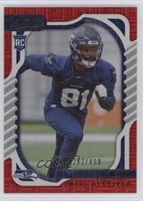 2022 Panini Absolute Rookies Red Squares /499 Bo Melton #146 2x9