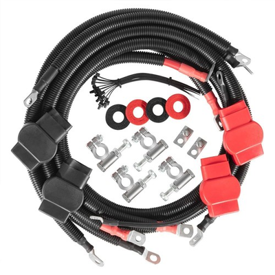 #ad For Ford Superduty F250 F350 F450 2003 2007 6.0L Powerstroke 2 0 Battery Cables $297.99
