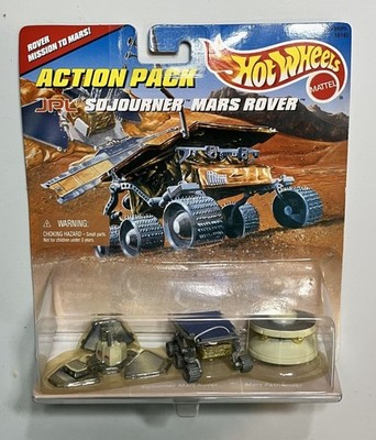 NIP Hot Wheels JPL SOJOURNER MARS ROVER Action Pack #16145  1996