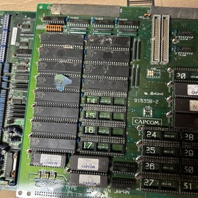 Original Not Working Street Fighter 2 Capcom ARCADE Video GAME PCB BOARD O17-6