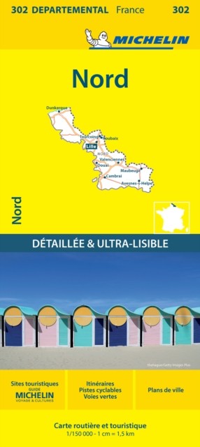 Nord Michelin Local Map 302