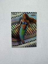 2025 Topps Chrome Disney Ariel Mickey Mouse Black & White Shimmer /101