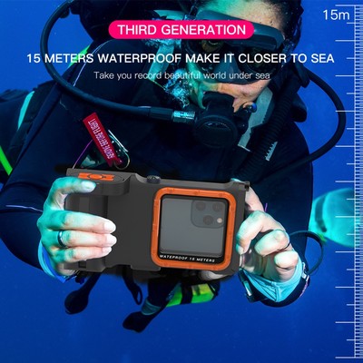Wasserdichte Handyhülle zum Schnorcheln Tauchen sicher mit IP68 Schutzart