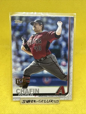2019 Topps Series 2 ANDREW CHAFIN / Arizona Diamondbacks - 150 Years Stamp #484 - Bild 1 von 3
