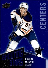 2018-19 Upper Deck Shooting Stars Centers Connor McDavid Edmonton Oilers #SSC-1