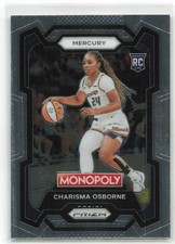 2024 Panini Prizm Monopoly WNBA Charisma Osborne #20 Phoenix Mercury RC