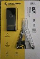 Leatherman Rev Multi-Tool Pliers 14 Tools w/ Nylon Sheath, 420HC Steel