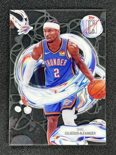 2025 Topps Signature Shai Gilgeous-Alexander Base (RAW)