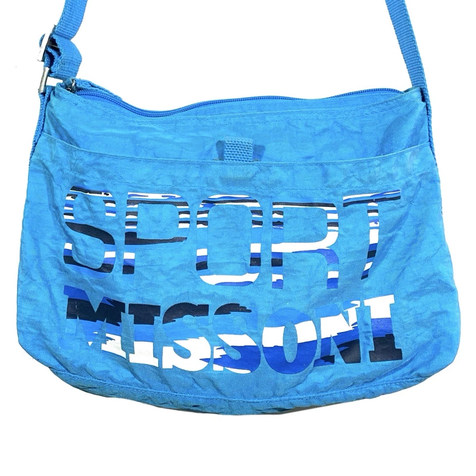 Sacoche Bleu Vintage Missoni (Sport) - Photo 4/4