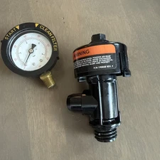 New Replacement 98209800 High Flow Air Relief Valve + Gauge for Pool Spa Filter