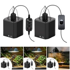 Reptile Light Fixture Reptile Heating Lamp Cover Detachable Replacement High