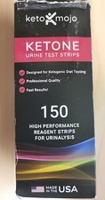 Ketone Urine Test Strips for Keto 150 ct Testing ex 2026-12-11 extra long