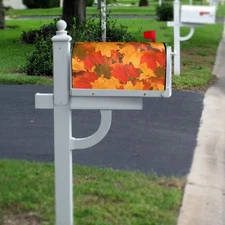 Magnetic Mailbox Covers Reusable Post Letter Box Protective Wrap Masterly Floral