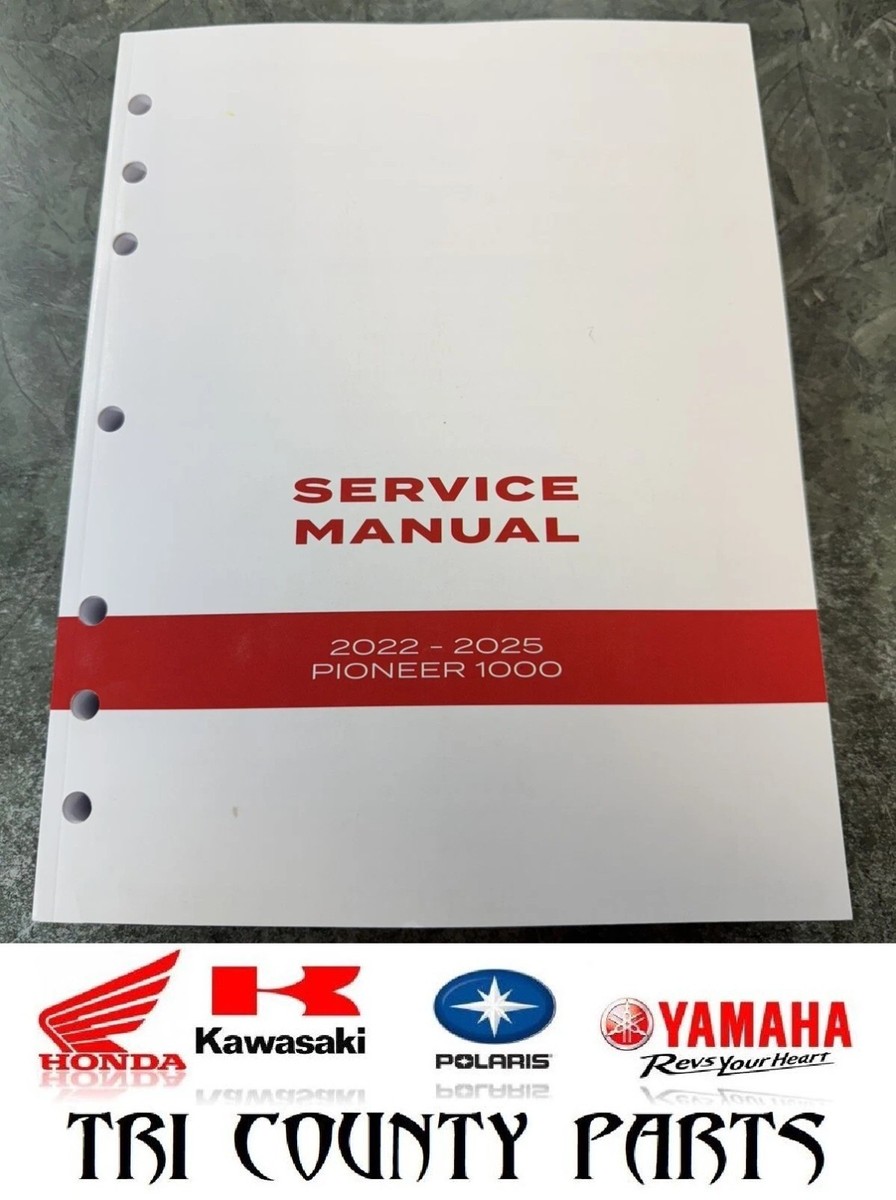 2022-2024 Honda Pioneer 1000 SXS1000 M3 M5 Service Manual Genuine