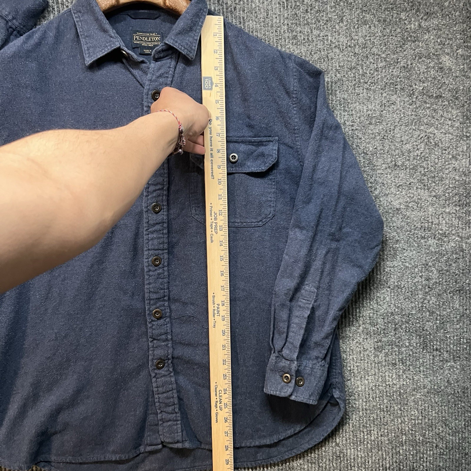 Pendleton Burnside Flannel Mens Large Button Down… - image 2