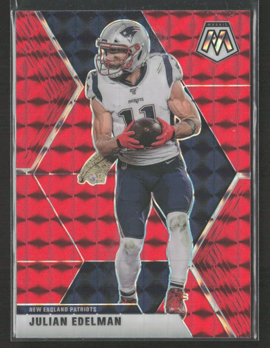 Panini Julian Edelman Football Sports Trading Card Singles for