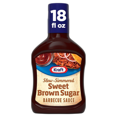 Sweet Brown Sugar Slow-Simmered Barbecue BBQ Sauce, 18 Oz Bottle