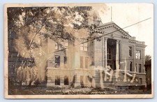 Winfield Kansas New County Court House Cowler County KS 1910 RPPC Postcard