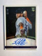 2022 Panini Chronicles Jose Siri #SBS-JS RC Studio Black Signatures Gold /25‼️