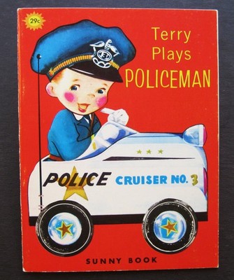 TERRY PLAYS POLICEMAN   Sunny Book  1970 PB Richard Osborne   Like New!!
