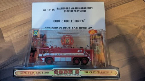 Code 3 BWI Airport Oshkosh Crash Truck 12149