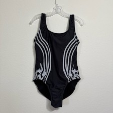 Musterbrand Star Wars Kylo Ren Black and Gray One Piece Swimsuit Womens Size XL