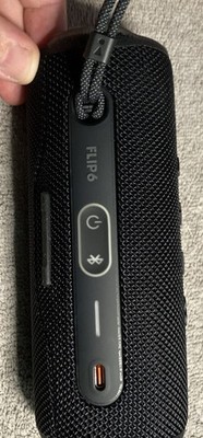 JBL Flip 6- Black- Tested/Working