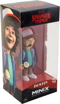 STRANGER THINGS Minix Dustin Figur Statuette 12cm Serie 1 Original TV 102