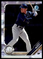 2019 Bowman Chrome Prospects Corey Ray . Milwaukee Brewers #BCP-207