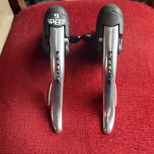 CAMPAGNOLO VELOCE 9 SPEED ERGO BRAKE & GEAR SHIFTERS LEVERS VGC