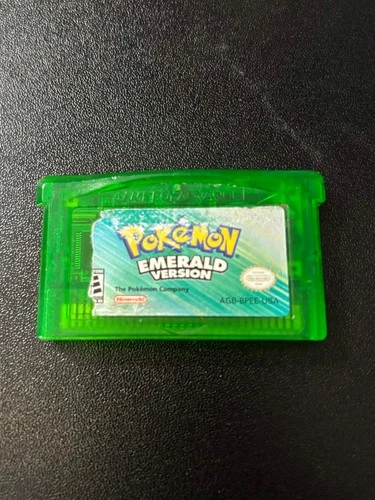 New ListingAuthentic Pokemon Emerald Version (Nintendo Game Boy Advance, 2005)