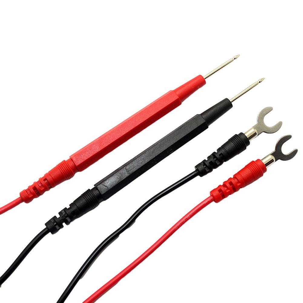 UNI-T Multimeter-Messleitungen, Son UT-L27, 900 mm, CAT III, 1000 V, 10 A, Spitze mit Außengewin 1420 UNI-T Multimeter-Messleitungen, Son UT-L27, 900 mm, CAT III, 1000 V, 10 A, Spitze mit Außengewin 1420