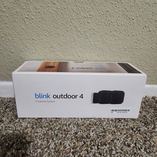 Blink Outdoor 4 4th Gen 2 Camera Security System - Black New Sealed